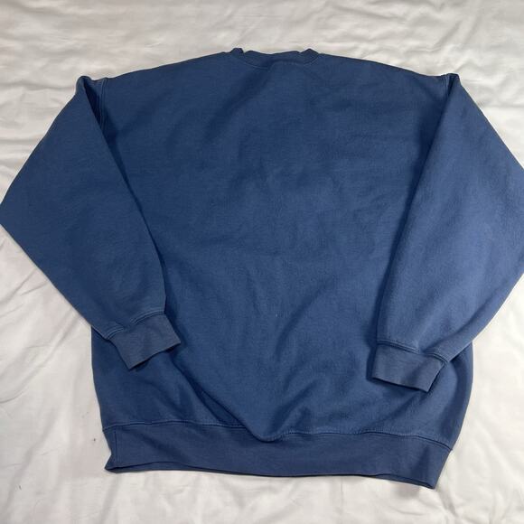 Titmouse Sweatshirt Unisex Size M? Blue Birdwatcher Embroidered Funny Silly - Picture 11 of 15